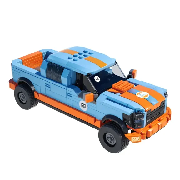 Remocguys Pickup Truck Building Set Compatible with Lego Truck Sports Car for Adults 457 Pcs