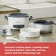 thumbnail image 4 of Arrocera BLACK+DECKER de 3,3 L (14 tazas) con cesta para cocinar al vapor, 4 of 8