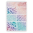 thumbnail image 2 of Birds Stencils Template 8.3x11.7inch Plastic Dancing Girl Drawing Painting Stencils Rectangle Flying Birds Reusable Stencils for Painting on Wood, Floor, Wall and Tile, 2 of 9