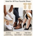 thumbnail image 5 of Anti-Slip Heel Liners, Soft Cushion Protector Pads, Improved Shoe Fit and Comfort, All-Day Comfort for Any Shoes, Stop Slips and Blister, Comfortable Protectors for Women Men, 5 of 7