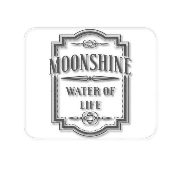 DistinctInk Mouse Pad - 1/4" Foam Rubber - Moonshine - Water of Life
