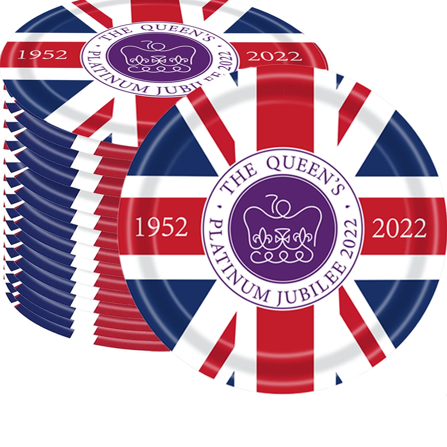 Platinum Jubilee 2022 Commemorative Plate Queen Elizabeth II 2022