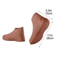 thumbnail image 3 of Cubrezapatos de Silicona Unisex para La Lluvia: Cubrezapatos Impermeables y Gruesos con Diseño Antideslizante y Reutilizable, Protectores de Calzado Portátiles y Resistentes Al Desgaste para Caminar, 3 of 7