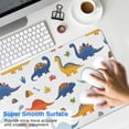 thumbnail image 4 of Long Mouse Pads for Desk,Colorful Dinosaurs Bones Pattern Desk Mats on Top Of Desks, Desk Mouse Pad Extra Large with 3mm Non-Slip Base and Stitched Edge for Gaming,Office,Work,Home 35.4"x15.7", 4 of 6