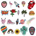 thumbnail image 1 of 20pcs Parches Thermocollants, Parches Appliqus Brods Autocollants Fleurs Cousues Sur Patches Et Badges Patches De Rparation De Tissu Pour Enfants Vtem, 1 of 5