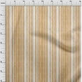 thumbnail image 4 of oneOone Cotton Poplin Dark Beige Fabric Stripes Sewing Fabric By The Yard Printed Diy Clothing Sewing Supplies 42 Inch Wide, 4 of 4