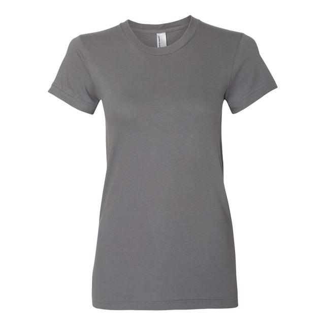 T-Shirt en Jersey Fin pour Femmes, TG, Ardoise