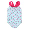 thumbnail image 3 of Little Girls One Piece Bathing Suit Bikini Top Rash Guard Skirt and Bottom 5 Swimsuit Set Toddler to Little Kid, 3 of 5