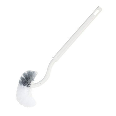 "Toilet Bowl Brush, Handle Toilet Brushes, Curved Design Angled Cleaner Scrubber with Strong Bristles for Bathroom Kitchen
