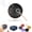 Black, variant on 6 Note 3 Inch Steel Tongue Drum Small Drum Portable Handpans Drum Percussions Instrument For Meditations Yoga