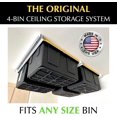 thumbnail image 2 of E-Z Garage Storage 00860002642383 Bin Slide Overhead Storage System, 2 of 6