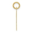 thumbnail image 2 of 14k Yellow Gold Large Script Letter N Initial Charm Pendant, 2 of 4