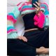 thumbnail image 3 of VISgogo, suéter de punto a la moda para mujer, Tops cortos de manga larga de Color a rayas en contraste, jerséis salvajes informales de primavera VISgogo  moda, 3 of 9