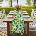 thumbnail image 4 of Table Runners 90 Inches Long Dress Scarves, St. Patrick's Day Farmhouse Coffee/Dining/Kitchen Table Runner for Living Room, Spring Shamrocks Green Love Heart Hats 13x90 Inch, 4 of 9