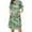 Green, variant on Women's Maternity Nursing Dress Short Sleeve Crewneck Nightgown Pregnancy Printed Casual Side Zipper Breastfeeding Mini Dresses Purple L