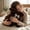 A, variant on Easter Bunny Shaped Throw Pillow Rabbit Shaped Throw Pillow Bunny Plush Decorative Cushion for Sofa Couch Living Room Bedroom Home Car Office Decor 15.75 inches(B)