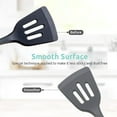 thumbnail image 3 of 2pcs Bamboo Wood Silicone Kitchen Utensils Set-Silicone Utensil Set -Silicone Utensils Cooking Utensil Se, 3 of 5