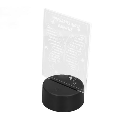 

Night Light 3D Night Light 7 Colors Unique Design For Bedroom For Bedside