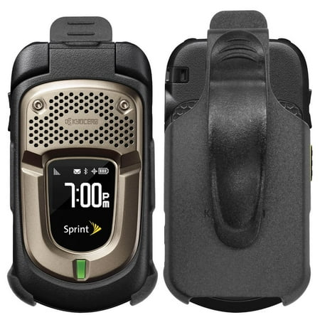 For Sprint Kyocera DuraXT E4277 Black Swivel Belt Clip (Best Holster For Tucked In Shirt)