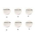 thumbnail image 5 of 100 Sheets Button Maker Circle Paper White Round Paper For Badge Button Pin, 5 of 9