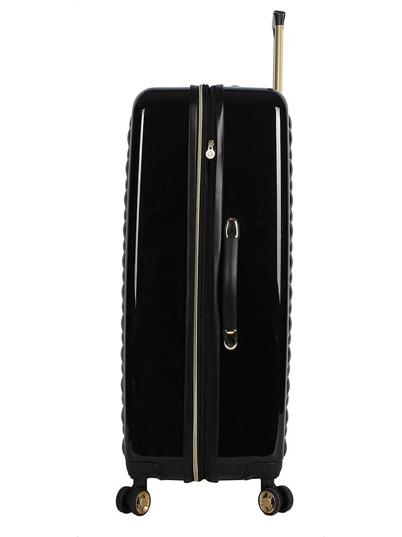 Betsey Johnson 26 Inch Expandable Hardside Spinner Luggage, Heart