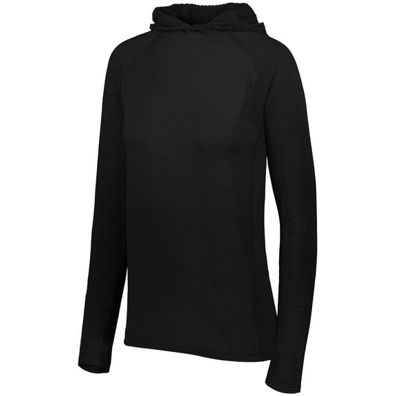 Holloway 3XL Ladies 3D Regulate Lightweight Pullover Black 222753