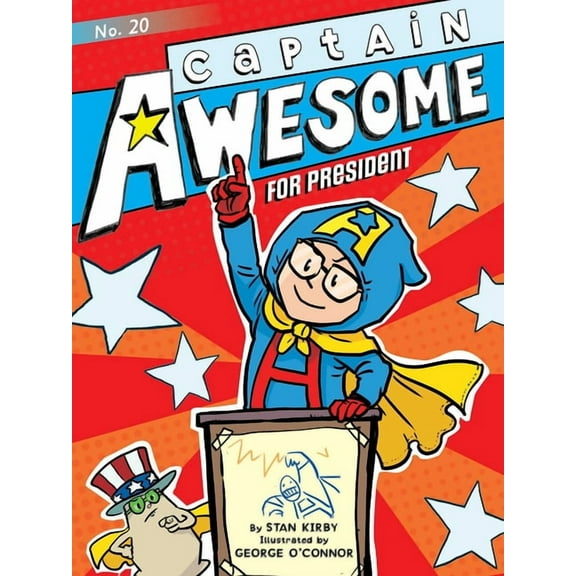 Captain Awesome Captain Awesome for President, Book 20, (Paperback)
