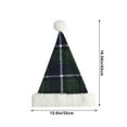 thumbnail image 3 of SLYNSHome Green Christmas Santa Hats Holiday Decorations,Non-Woven Fabric Santa Hat Christmas Gifts Xmas Accessories Party Supplies, 3 of 7
