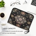 thumbnail image 6 of Accordion File Organizer with Zip Closure 13 Pockets Expanding File Folder Letter A4 Paper Document Organizer for Home Office Abstract Shapes Pattern, 6 of 7