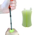 thumbnail image 1 of fastboy Portable Fishing Rod Fixed Ball Wear Resistant Durable for Fishing Tool Light Green, 1 of 9