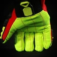 thumbnail image 3 of Ironclad Performance Wear Impact Gloves,M Size,Gauntlet,Red,PR INDI-CCP-03-M, 3 of 9