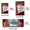 thumbnail image 4 of YIMEIS Christmas decoration Kitchen rugs Washable flannel Printed Area Rug and Mats DoorMats, bath mat,Autumn and Winter Festival Decoration-Christmas tree 15.7'' x 23.6'', 4 of 8