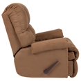 thumbnail image 3 of Sierra Camel Microfiber Rocker Recliner, 3 of 6