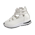 thumbnail image 2 of KEVCHE Womens Openwork Breathable High-Top Thick Sole Sandals, Orthopedic Platform Sneakers with Arch Support, Hollow Out Wedge Casual Dress Summer Shoes for Women, 2 of 5