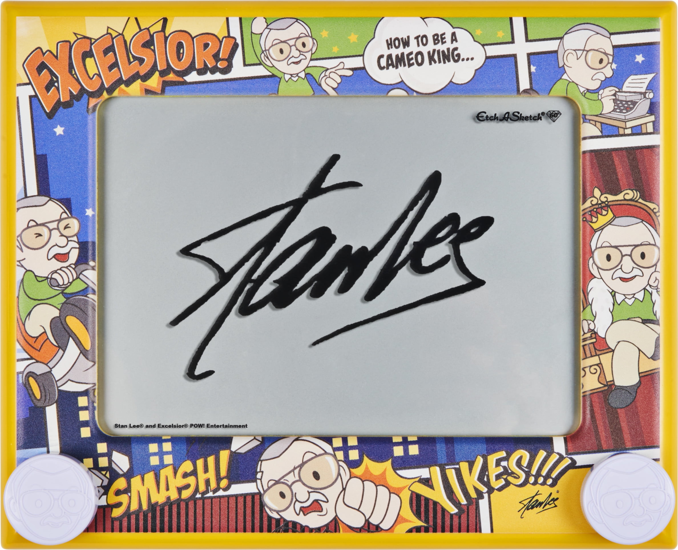 stan lee etch a sketch