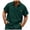 Dark Green, variant on Zshosam Mens Untucked Shirts Short Sleeve Men's Short Sleeve Dress Shirts Stain Stretch Button Down Shirt Business Casual Wedding Office Tops Size XL,(Khaki XL)
