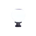 thumbnail image 2 of Columna de luz nocturna de acero inoxidable, lámpara de poste alimentada por energía Solar, herramienta de iluminación de Pilar de césped Iluminación y accesorios Luz blanca 20 centímetros Bewildely HA072933-01, 2 of 6