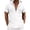 White, variant on Men's Casual Short Sleeve Hooded Shirt with Button Front and Chest Pocket