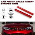thumbnail image 4 of Xotic Tech Front Grille Insert Trims Stripes, Front Center Kidney Grilles Trim Compatible with BMW 3 Series G20 G21 2020-2022 (Red), 4 of 8