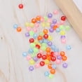 thumbnail image 4 of 1000 cuentas acrílicas con letras del alfabeto, redondas y coloridas, para joyería, pulseras y collares., 4 of 14