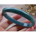 thumbnail image 3 of Certified Green Burma 100% Natural A JADE Jadeite Bangle Bracelet 57 mm 660984 TN, 3 of 11