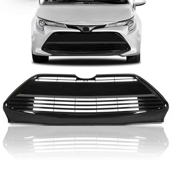 For 2017 2018 2019 Toyota Corolla L LE XLE Front Bumper Lower Grille Replacement