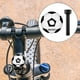 thumbnail image 3 of Tapas de dirección para bicicleta, tapa superior de vástago de dirección, reemplazo de horquilla portátil de 1-1/8" Blanco, 3 of 9
