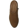thumbnail image 5 of Journee Solarah Pull-on Almond Toe Block Heel Comfort Casual Ankle Bootie, 5 of 9