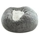 thumbnail image 3 of Funda para silla de salón o sofá | Funda circular grande de terciopelo | Manta elástica de tela para oficina, dormitorio y decoración del hogar | 150 cm x 75 cm | Cierre de cremallera | 1 pieza, 3 of 4