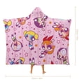 thumbnail image 2 of The Powerpuff Girls Wearable Blanket Cloak Arctic Velvet Hooded Blanket Soft Fuzzy Hoodie Blanket Cape for Adults Kids 50"x60", 2 of 8