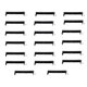 thumbnail image 1 of Cubierta de HDD Macarena 20 Piezas Soporte HDD Compatible para titude E6320 E6420, 1 of 7