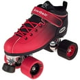 thumbnail image 1 of Riedell Skates - Dart Ombré - Quad Roller Speed Skate | Black & Red | Size 1, 1 of 1