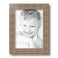 thumbnail image 2 of ArtToFrames 8x11" Ornate Silver with Bead Picture Frame, Silver Wood Poster Frame, with Regular Glass and 2 (FBPL-5076), 2 of 7