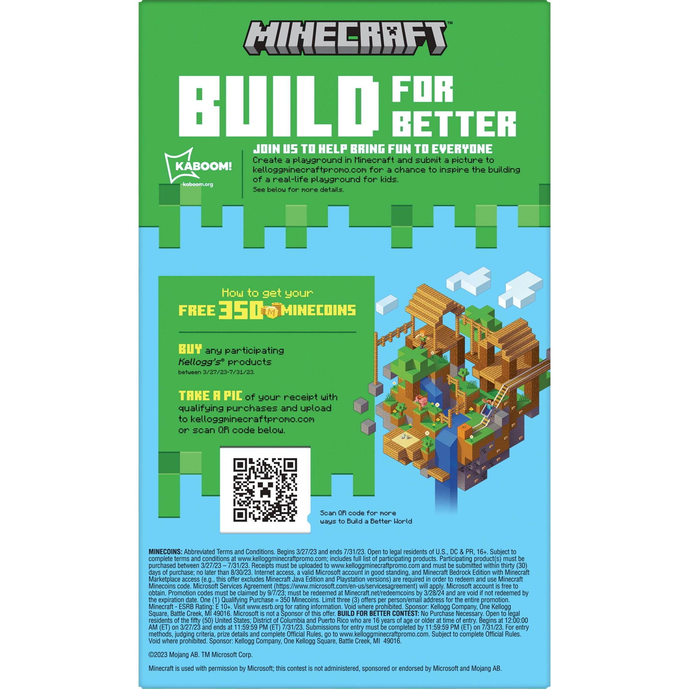 Kellogg's Frosted Flakes Original with Creeper Bit Marshmallows Cold  Breakfast Cereal, Family Size, 16.8 oz Box - Walmart.com